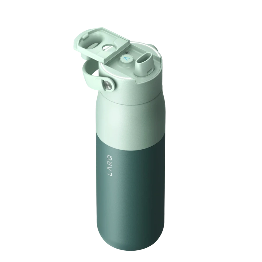 Розумна пляшка для води з функцією очищення LARQ Bottle PureVis 2 - 23 oz/680ml with Essential Bottle Filter - Eucalyptus Green