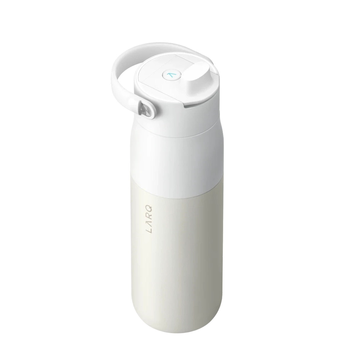 Розумна пляшка для води з функцією очищення LARQ Bottle PureVis 2 - 23 oz/680ml with Essential Bottle Filter - Granite White