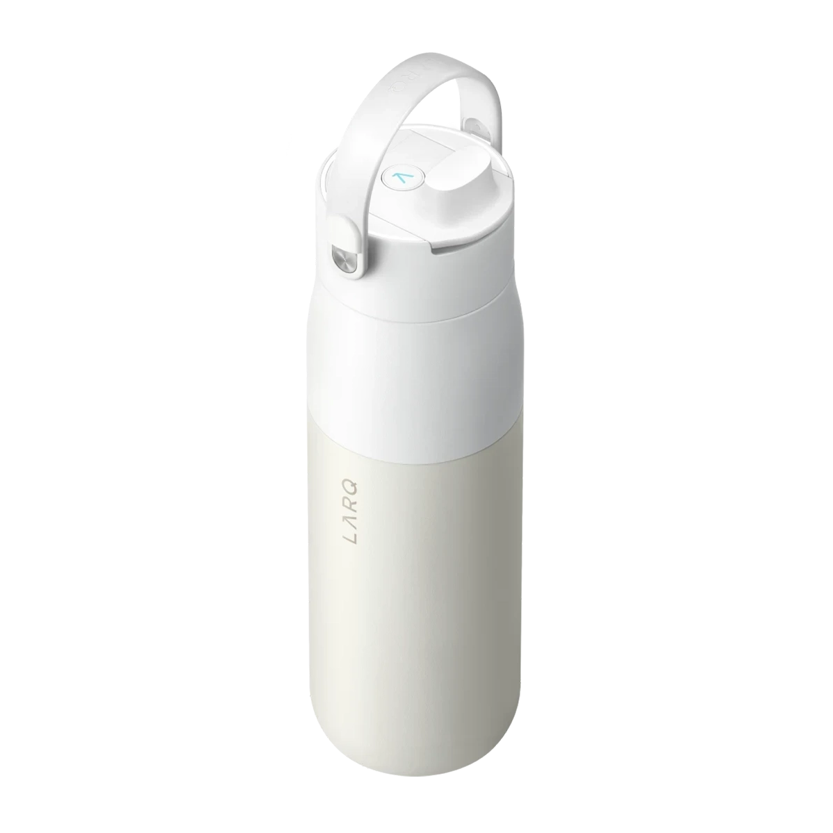 Розумна пляшка для води з функцією очищення LARQ Bottle PureVis 2 - 23 oz/680ml with Essential Bottle Filter - Granite White