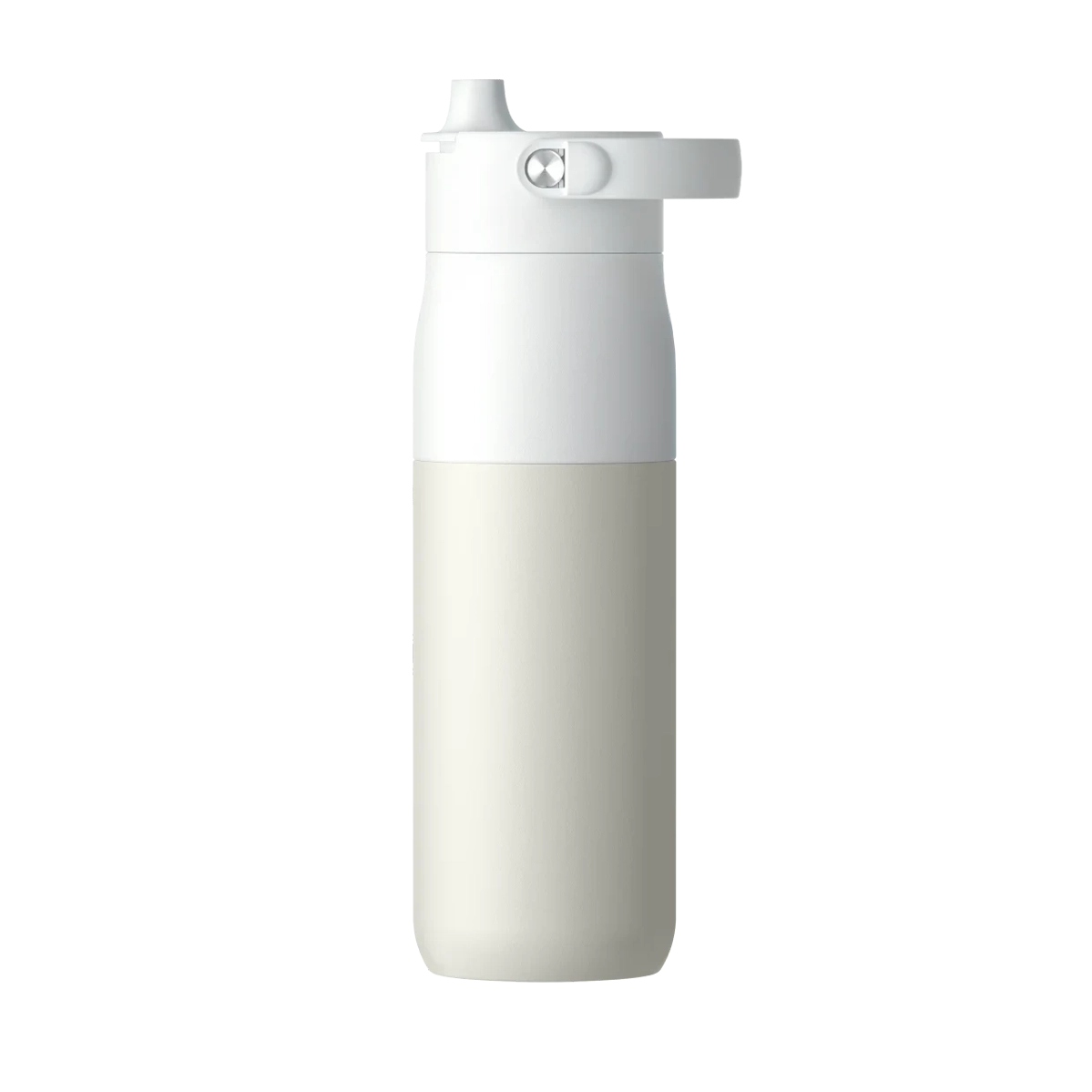Розумна пляшка для води з функцією очищення LARQ Bottle PureVis 2 - 23 oz/680ml with Essential Bottle Filter - Granite White