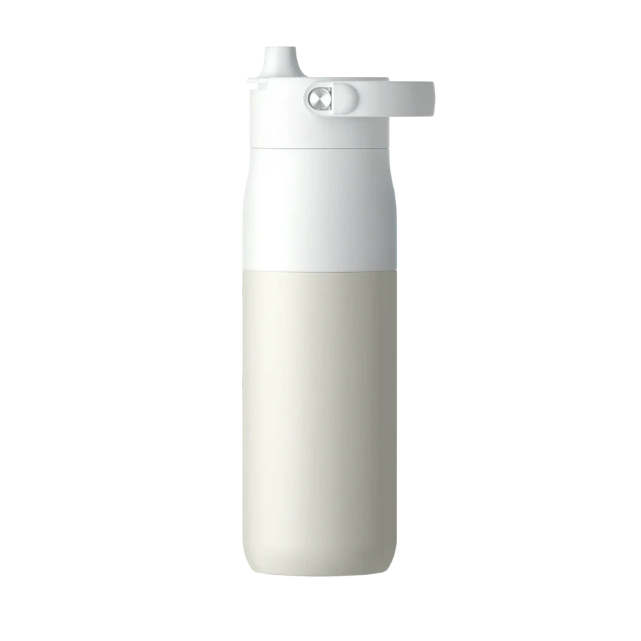 Розумна пляшка для води з функцією очищення LARQ Bottle PureVis 2 - 23 oz/680ml with Essential Bottle Filter - Granite White