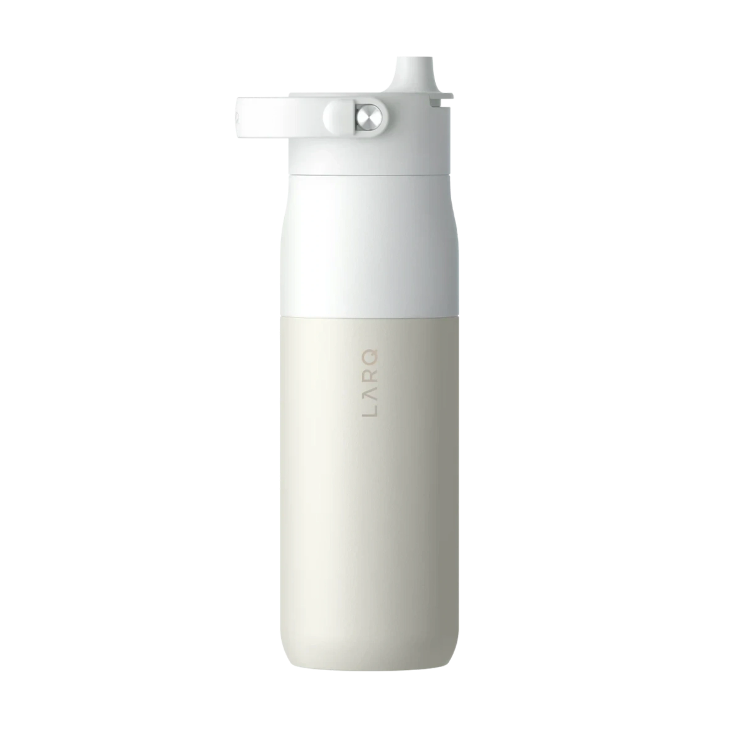 Розумна пляшка для води з функцією очищення LARQ Bottle PureVis 2 - 23 oz/680ml with Essential Bottle Filter - Granite White