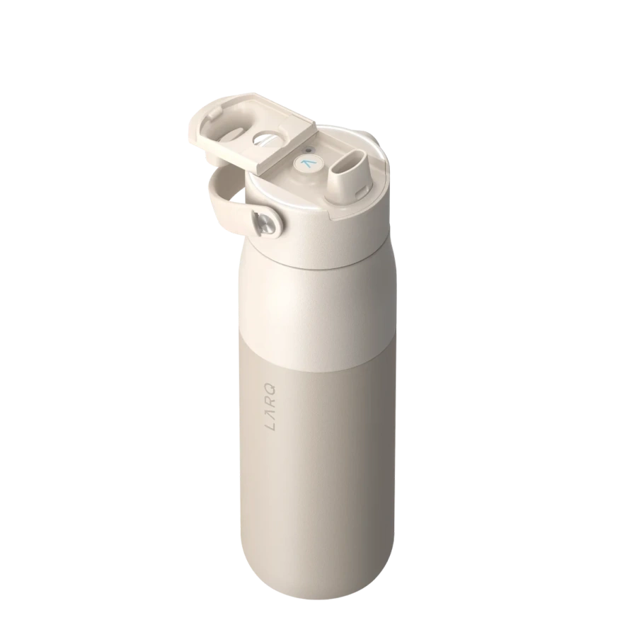 Розумна пляшка для води з функцією очищення LARQ Bottle PureVis 2 - 23 oz/680ml with Essential Bottle Filter - Mojave Dune
