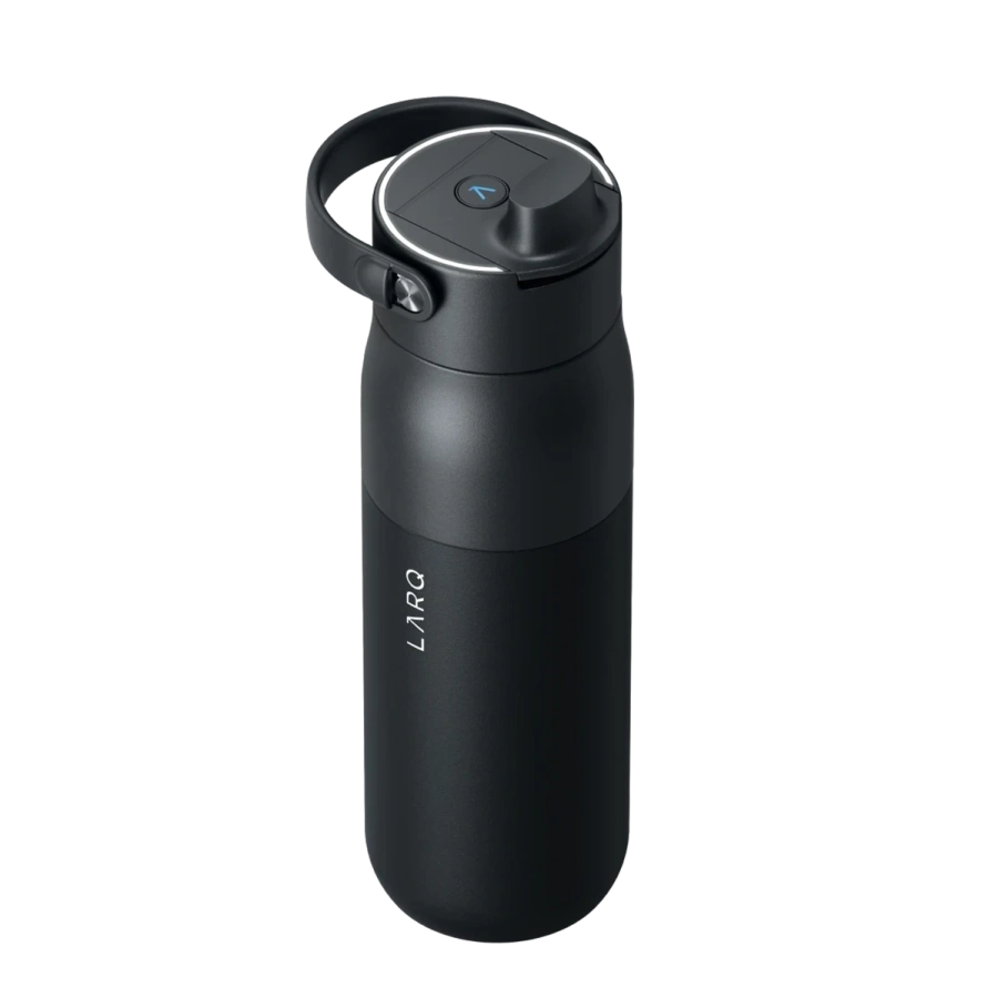 Розумна пляшка для води з функцією очищення LARQ Bottle PureVis 2 - 23 oz/680ml with Essential Bottle Filter - Obsidian Black