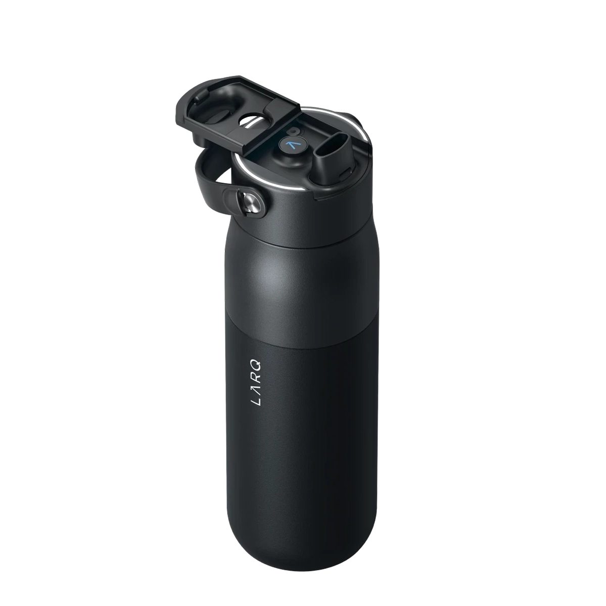 Розумна пляшка для води з функцією очищення LARQ Bottle PureVis 2 - 23 oz/680ml with Essential Bottle Filter - Obsidian Black