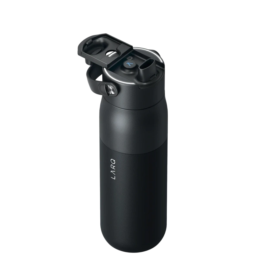 Розумна пляшка для води з функцією очищення LARQ Bottle PureVis 2 - 23 oz/680ml with Essential Bottle Filter - Obsidian Black