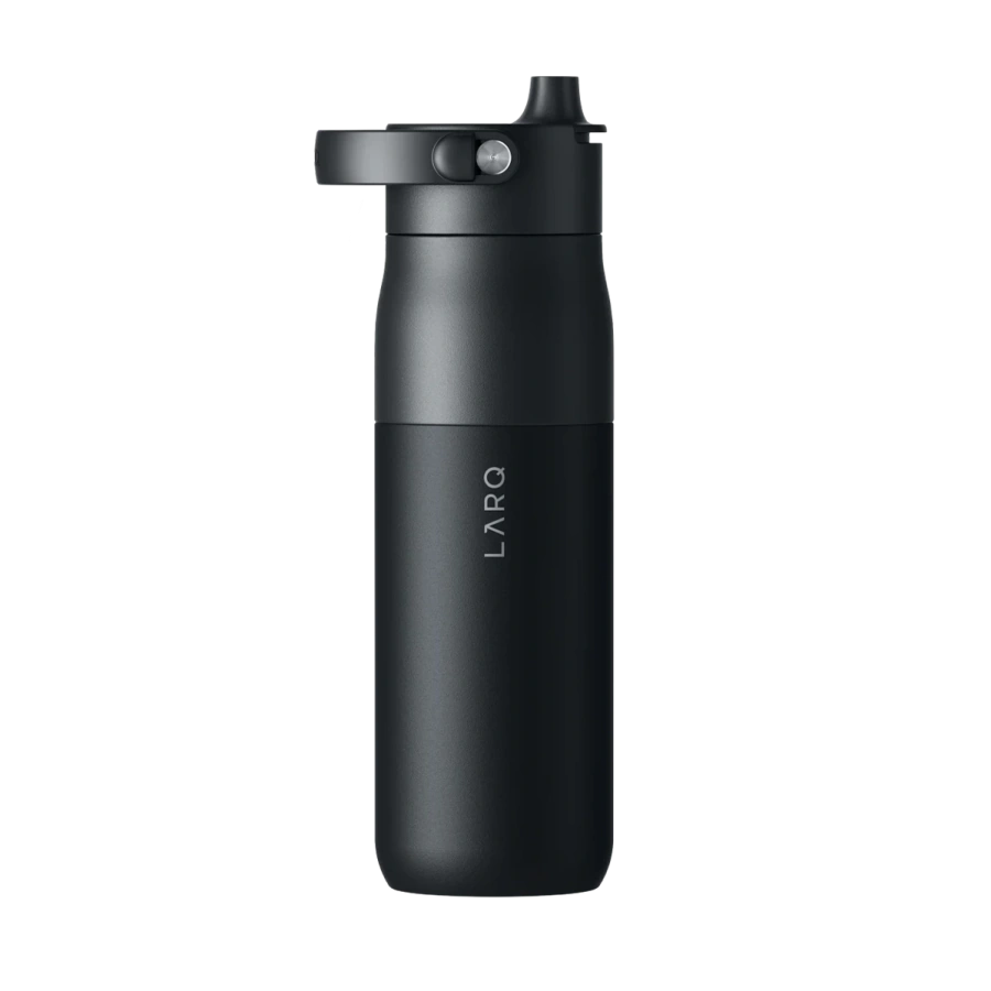 Розумна пляшка для води з функцією очищення LARQ Bottle PureVis 2 - 23 oz/680ml with Essential Bottle Filter - Obsidian Black