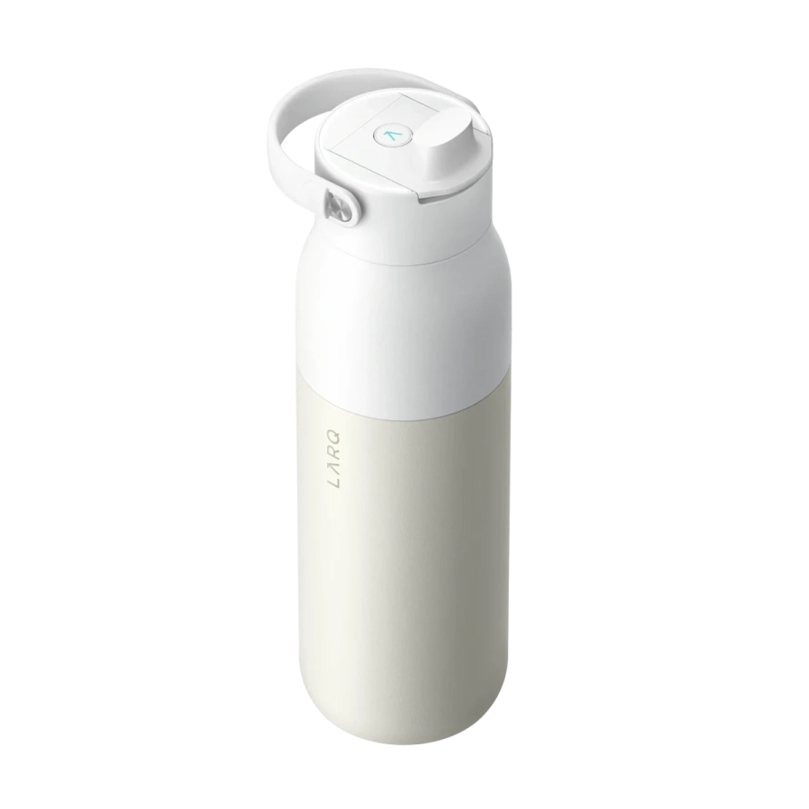 Розумна пляшка для води з функцією очищення LARQ Bottle PureVis 2 - 34 oz/1000ml with Essential Bottle Filter - Granite White