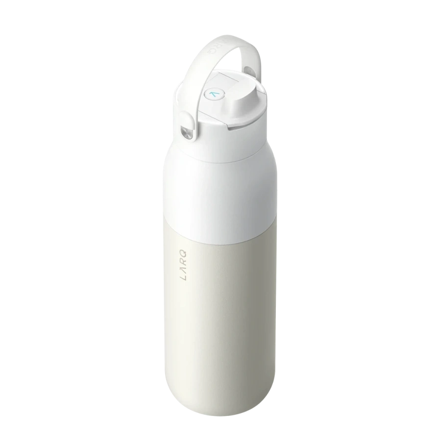 Розумна пляшка для води з функцією очищення LARQ Bottle PureVis 2 - 34 oz/1000ml with Essential Bottle Filter - Granite White