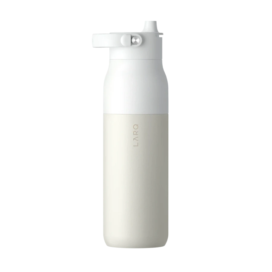 Розумна пляшка для води з функцією очищення LARQ Bottle PureVis 2 - 34 oz/1000ml with Essential Bottle Filter - Granite White