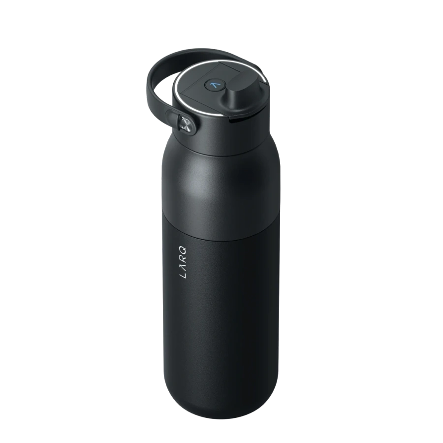 Розумна пляшка для води з функцією очищення LARQ Bottle PureVis 2 - 34 oz/1000ml with Essential Bottle Filter - Obsidian Black