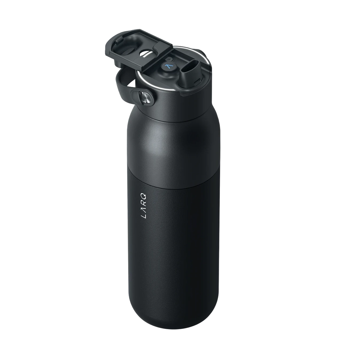 Розумна пляшка для води з функцією очищення LARQ Bottle PureVis 2 - 34 oz/1000ml with Essential Bottle Filter - Obsidian Black