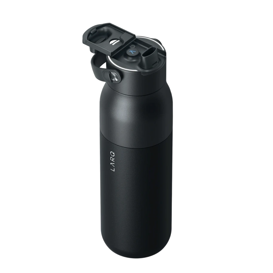 Розумна пляшка для води з функцією очищення LARQ Bottle PureVis 2 - 34 oz/1000ml with Essential Bottle Filter - Obsidian Black