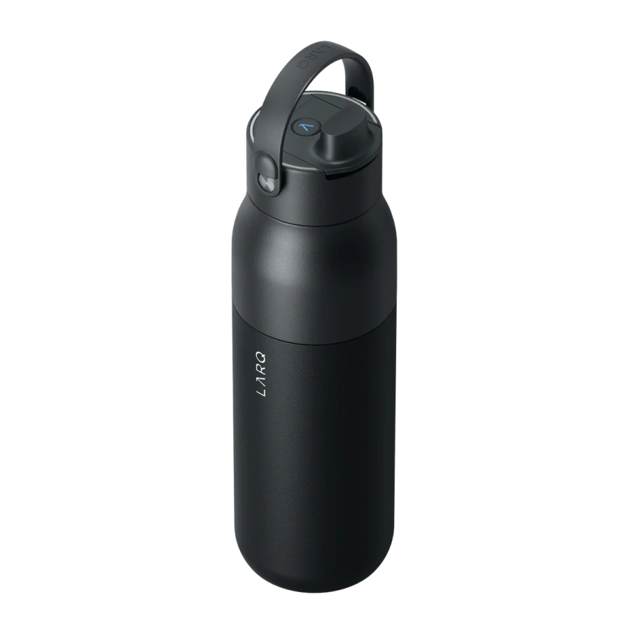Розумна пляшка для води з функцією очищення LARQ Bottle PureVis 2 - 34 oz/1000ml with Essential Bottle Filter - Obsidian Black