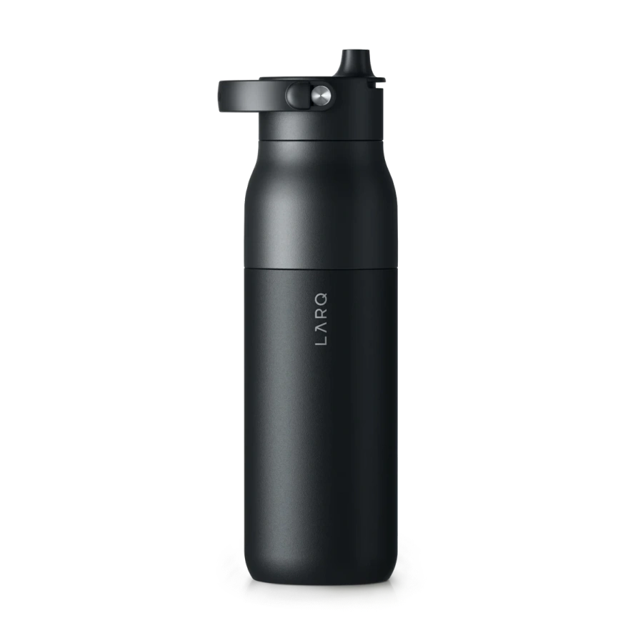 Розумна пляшка для води з функцією очищення LARQ Bottle PureVis 2 - 34 oz/1000ml with Essential Bottle Filter - Obsidian Black