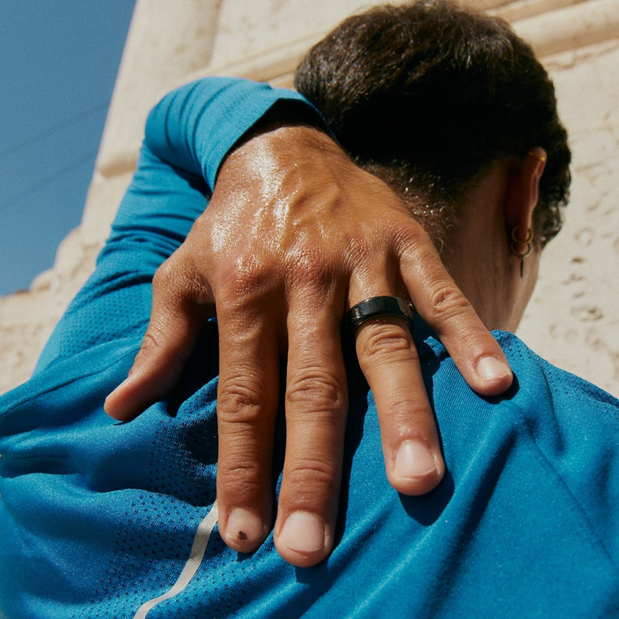 Розумне кільце Oura Ring 4 Black - Size 14 (JZ90-54144-14)