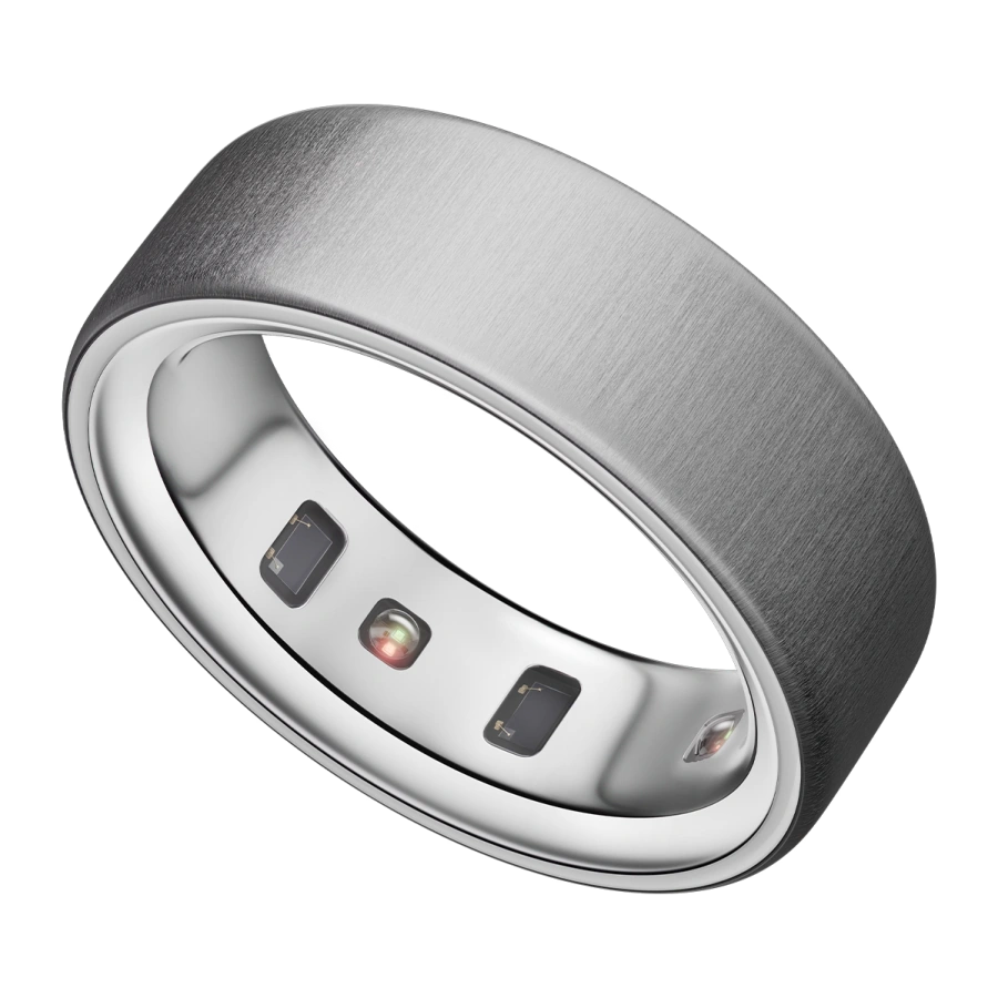 Розумне кільце Oura Ring 4 Brushed Silver - Size 7 (JZ90-54220-07)