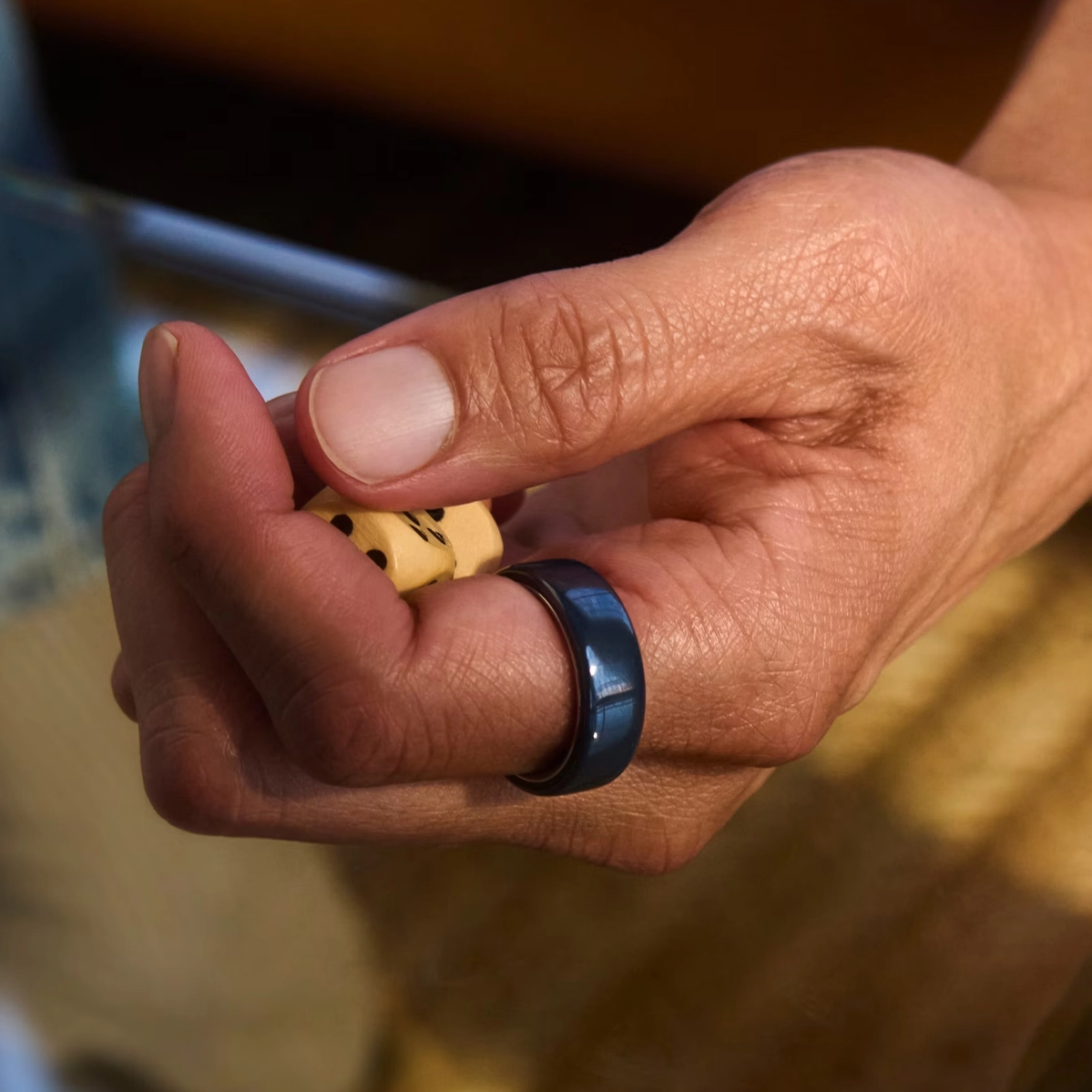 Розумне кільце Oura Ring 4 Ceramic Midnight - Size 5 (JZ90-57455-05)