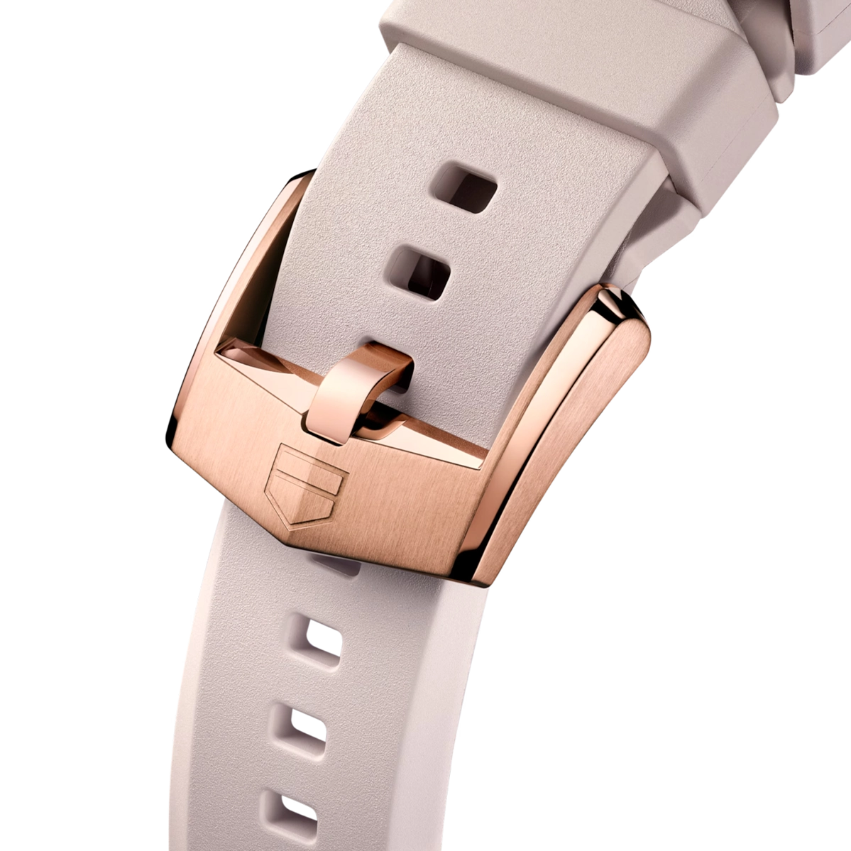 Смарт-часы TAG Heuer Connected Calibre E5 Golden Bright Edition - 40 mm Rose Golden PVD Steel Case with Pink Rubber Strap (SBT8011.BT0036)
