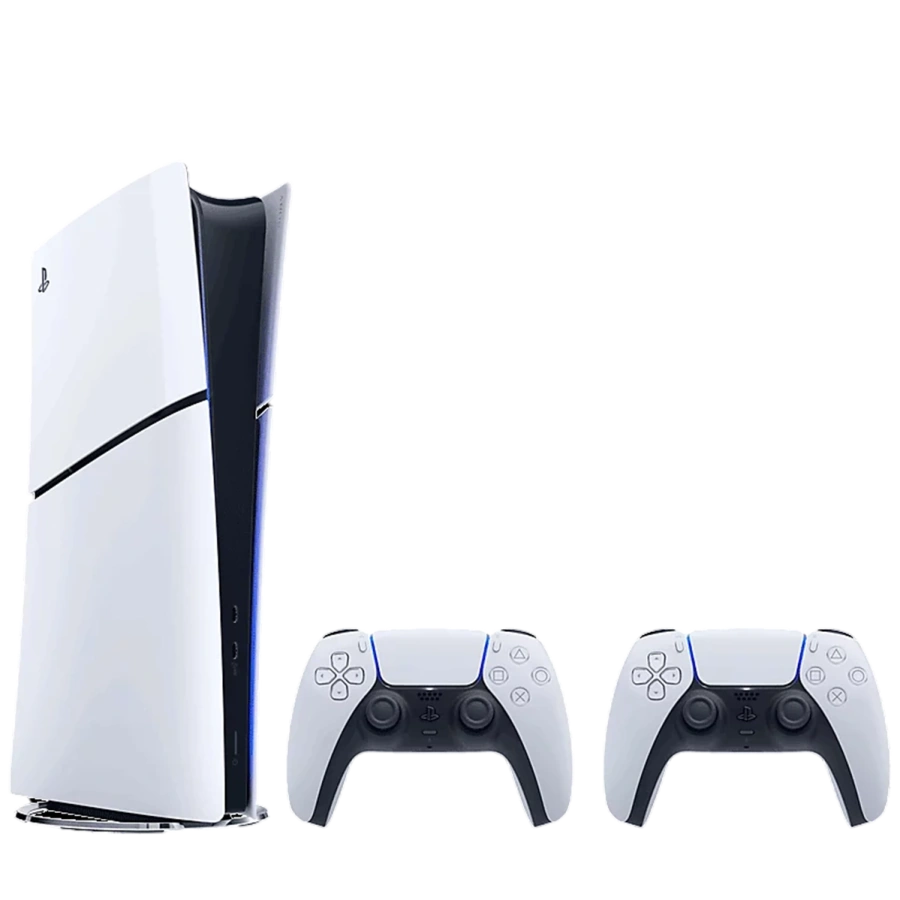 Стационарная игровая приставка Sony PlayStation 5 Slim Digital Edition 825GB + DualSense Wireless Controller (1000042066, 1000050121)