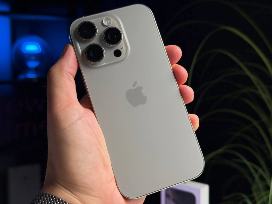 ВИТРИННЫЙ Apple iPhone 16 Pro 256GB Natural Titanium (MYNL3) | Состояние: хороший | Аккумулятор: 100% | Гарантия: 6 месяцев | Комплект: полный
