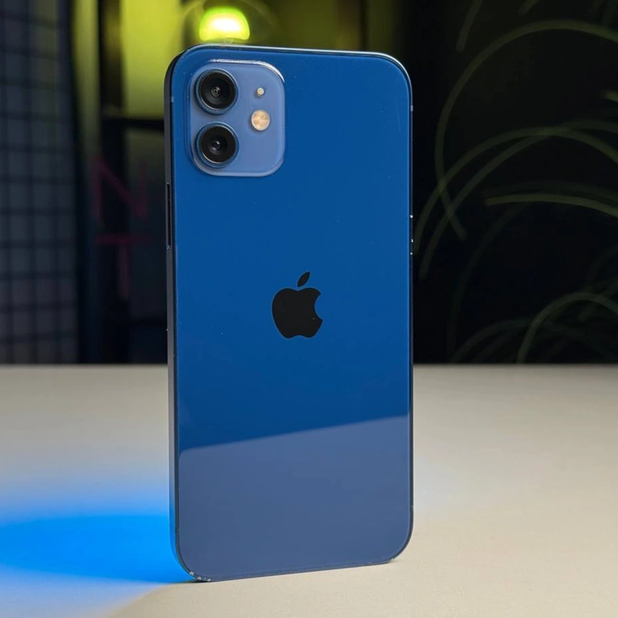 ВЖИВАНИЙ Apple iPhone 12 128GB Blue (MGHF3, MGJE3) - Стан: гарний | Акумулятор: 85% | Комплектація: iPhone, кабель | Гарантія: 3 міс.