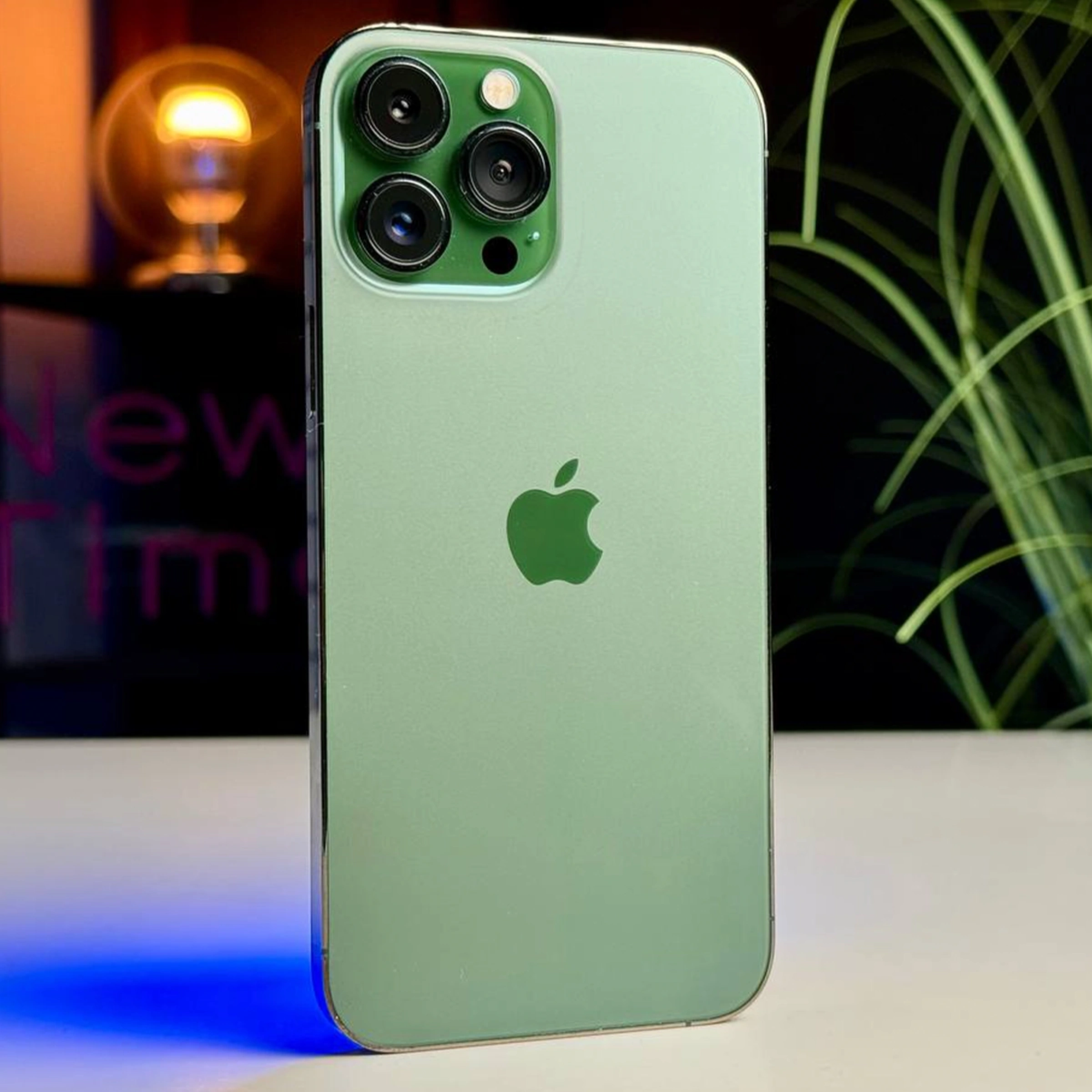 ВЖИВАНИЙ Apple iPhone 13 Pro Max 128GB Alpine Green (MNCP3, MNCY3) - Стан: гарний | Акумулятор: 91% | Комплектація: iPhone, кабель | Гарантія: 3 міс.