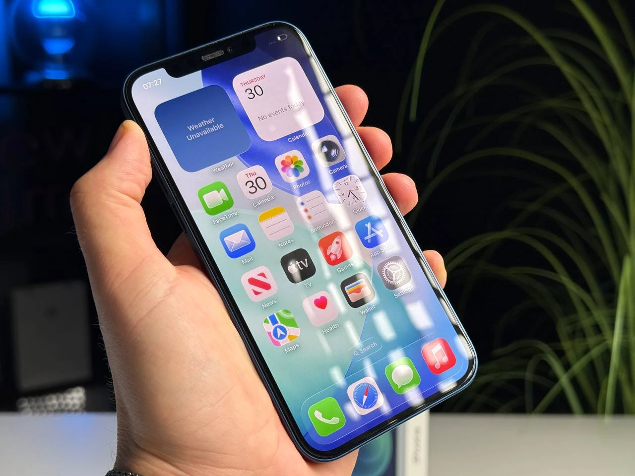 ВЖИВАНИЙ Apple iPhone 12 128GB Blue (MGHF3, MGJE3) - Стан: гарний | Акумулятор: 100% | Комплектація: повний | Гарантія: 3 міс.