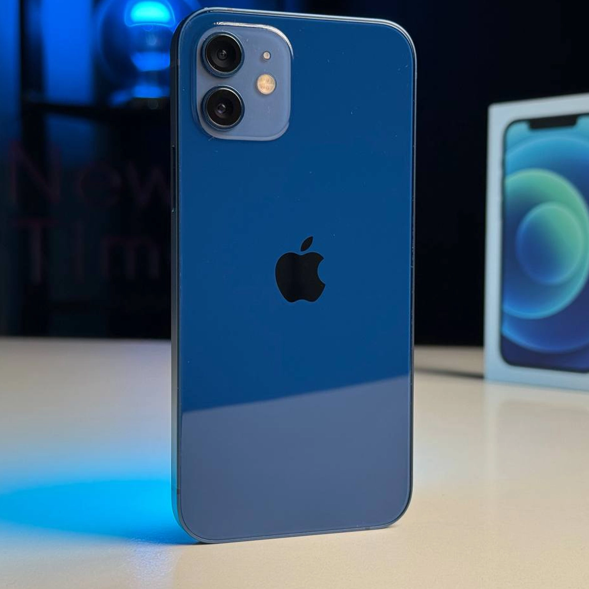 ВЖИВАНИЙ Apple iPhone 12 128GB Blue (MGHF3, MGJE3) - Стан: гарний | Акумулятор: 100% | Комплектація: повний | Гарантія: 3 міс.