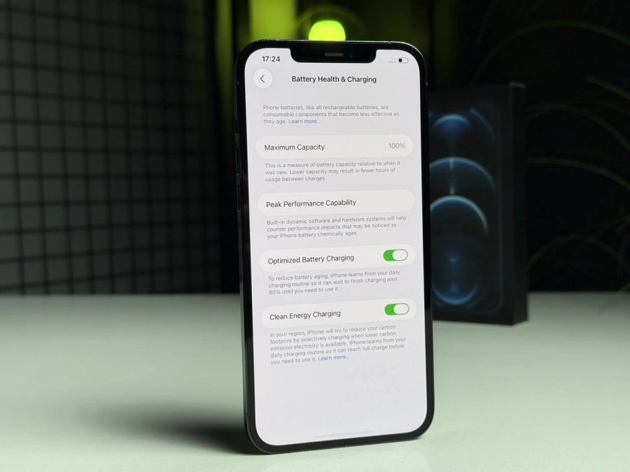 ВЖИВАНИЙ Apple iPhone 12 Pro Max 256GB Pacific Blue (MGCN3, MGDF3) - Стан: задовільний | Акумулятор: 100% | Комплектація: повний | Гарантія: 3 міс.