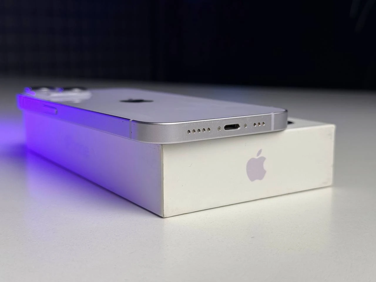 ВЖИВАНИЙ Apple iPhone 14 128GB Purple (MPV03) - Стан: гарний | Акумулятор: 86% | Комплектація: повний | Гарантія: 3 міс.