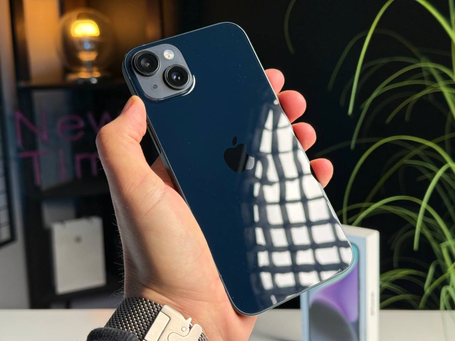 Б/У Apple iPhone 14 Plus 256GB Midnight (MQ533) - Состояние: хороший | Аккумулятор: 86% | Комплектация: полный | Гарантія: 3 мес.