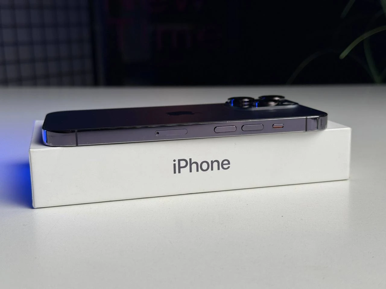 ВЖИВАНИЙ Apple iPhone 14 Pro 128GB Deep Purple (MQ0G3) - Стан: гарний | Акумулятор: 100% | Комплектація: повний | Гарантія: 3 міс.