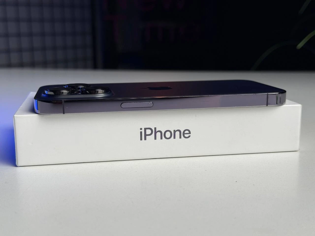 ВЖИВАНИЙ Apple iPhone 14 Pro 128GB Deep Purple (MQ0G3) - Стан: гарний | Акумулятор: 100% | Комплектація: повний | Гарантія: 3 міс.