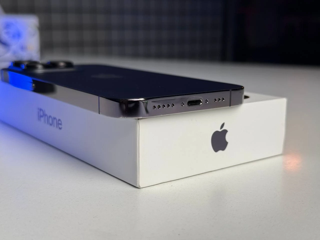 ВЖИВАНИЙ Apple iPhone 14 Pro 128GB Deep Purple (MQ0G3) - Стан: гарний | Акумулятор: 100% | Комплектація: повний | Гарантія: 3 міс.