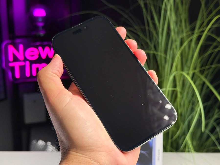 ВЖИВАНИЙ Apple iPhone 14 Pro 128GB Space Black (MPXV3) - Стан: гарний | Акумулятор: 100% | Комплектація: повний | Гарантія: 1 міс.
