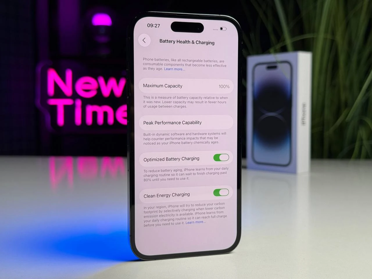 ВЖИВАНИЙ Apple iPhone 14 Pro 128GB Space Black (MPXV3) - Стан: гарний | Акумулятор: 100% | Комплектація: повний | Гарантія: 1 міс.