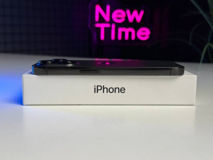 ВЖИВАНИЙ Apple iPhone 14 Pro 128GB Space Black (MPXV3) - Стан: гарний | Акумулятор: 100% | Комплектація: повний | Гарантія: 1 міс.