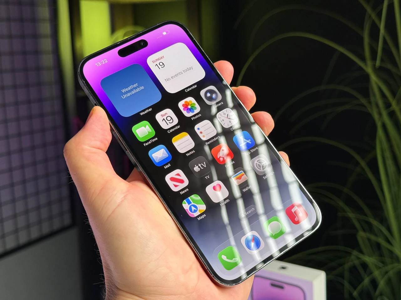 ВЖИВАНИЙ Apple iPhone 14 Pro Max 128GB Deep Purple (MQ9T3) - Стан: задовільний | Акумулятор: 100% | Комплектація: повний | Гарантія: 3 міс.