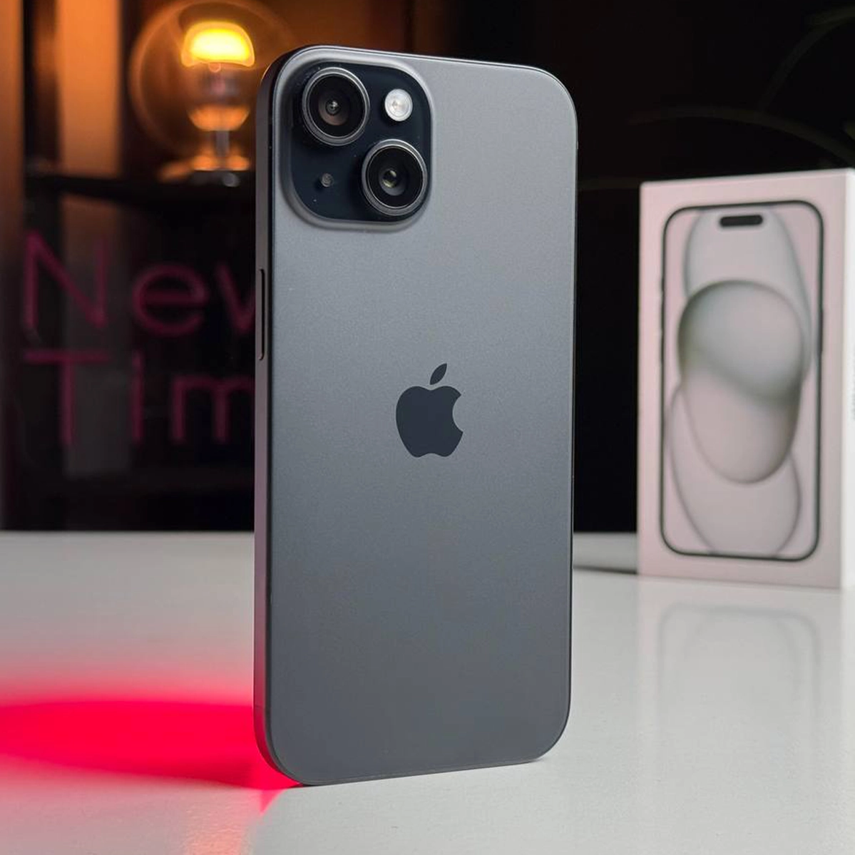 ВЖИВАНИЙ Apple iPhone 15 128GB Black (MTP03) - Стан: гарний | Акумулятор: 91% | Комплектація: повний | Гарантія: 3 міс.