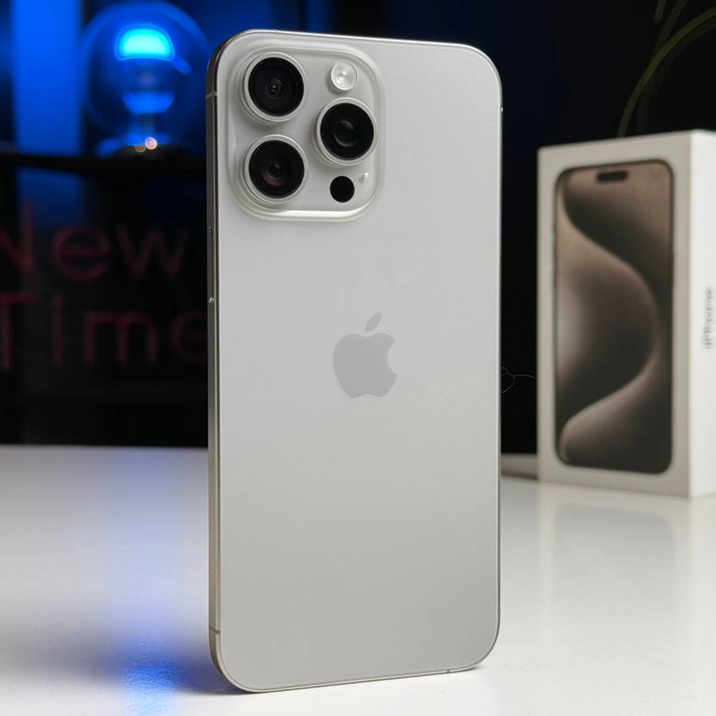 ВЖИВАНИЙ Apple iPhone 15 Pro Max 512GB Natural Titanium (MU7E3) - Стан: ідеальний | Акумулятор: 88% | Комплектація: повний | Гарантія: 3 міс.