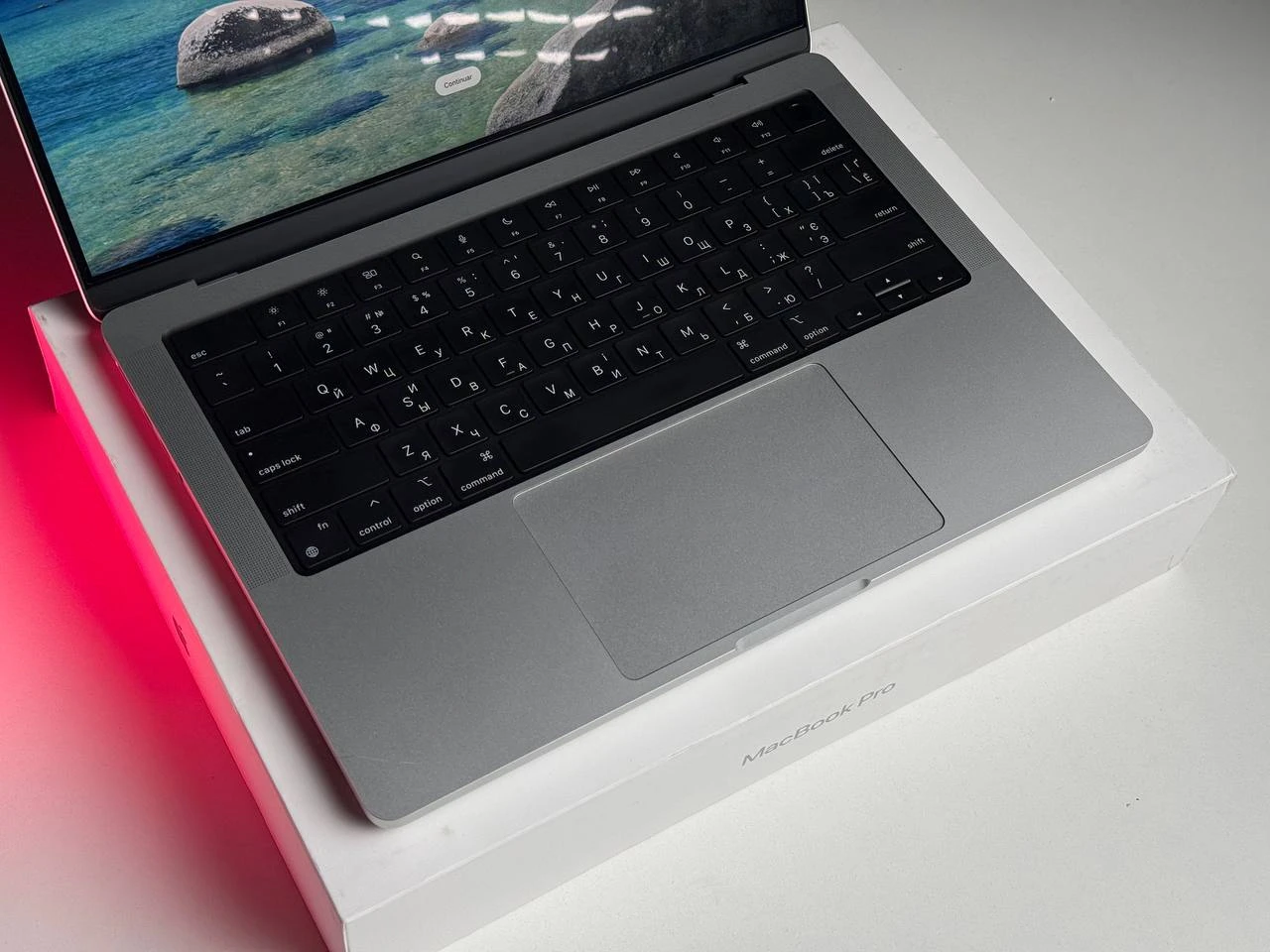 ВІТРИННИЙ Apple MacBook Pro 14" M4 Max/16CPU/40GPU/48GB/1TB Silver 2024 (Z1FB0032F, Z1FB000N5) - Стан: ідеальний | Акумулятор: 100% | Комплектація: повний | Гарантія: 3 міс.