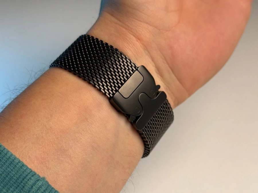 Б/У Apple Watch Ultra 2 2024 GPS + Cellular 49mm Black Titanium Case with Black Titanium Milanese Loop - Large (MX5V3) - Состояние: хороший | Аккумулятор: 100% | Комплектация: полный, без коробки | Гарантія: 3 мес.