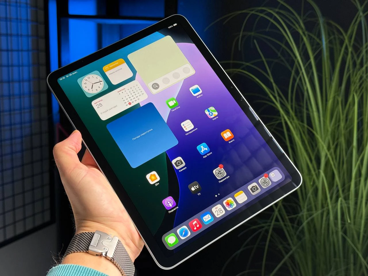 ВЖИВАНИЙ Планшет Apple iPad Air 11'' M3 2025 Wi-Fi 256GB Space Gray (MCA14) - Стан: гарний | Акумулятор: 100% | Комплектація: iPad, кабель, чохол | Гарантія: 3 міс.