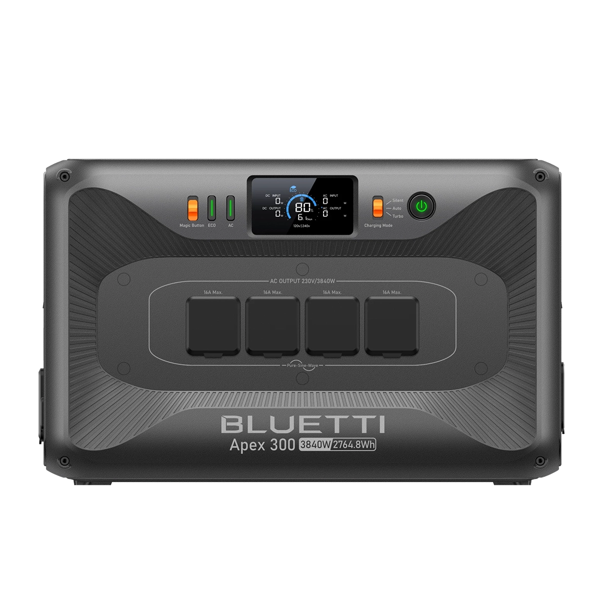 Зарядная станция BLUETTI Apex 300 2764,8Wh/3840W (P-APEX300-EU-GY-BL-010)