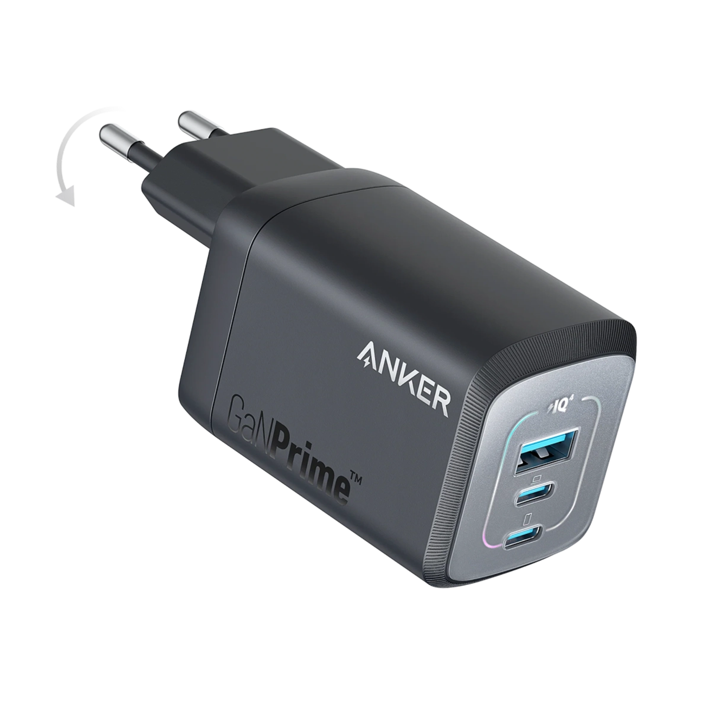 Зарядний пристрій Anker Prime 100W GaN Wall Charger [3 Ports] (A2343)