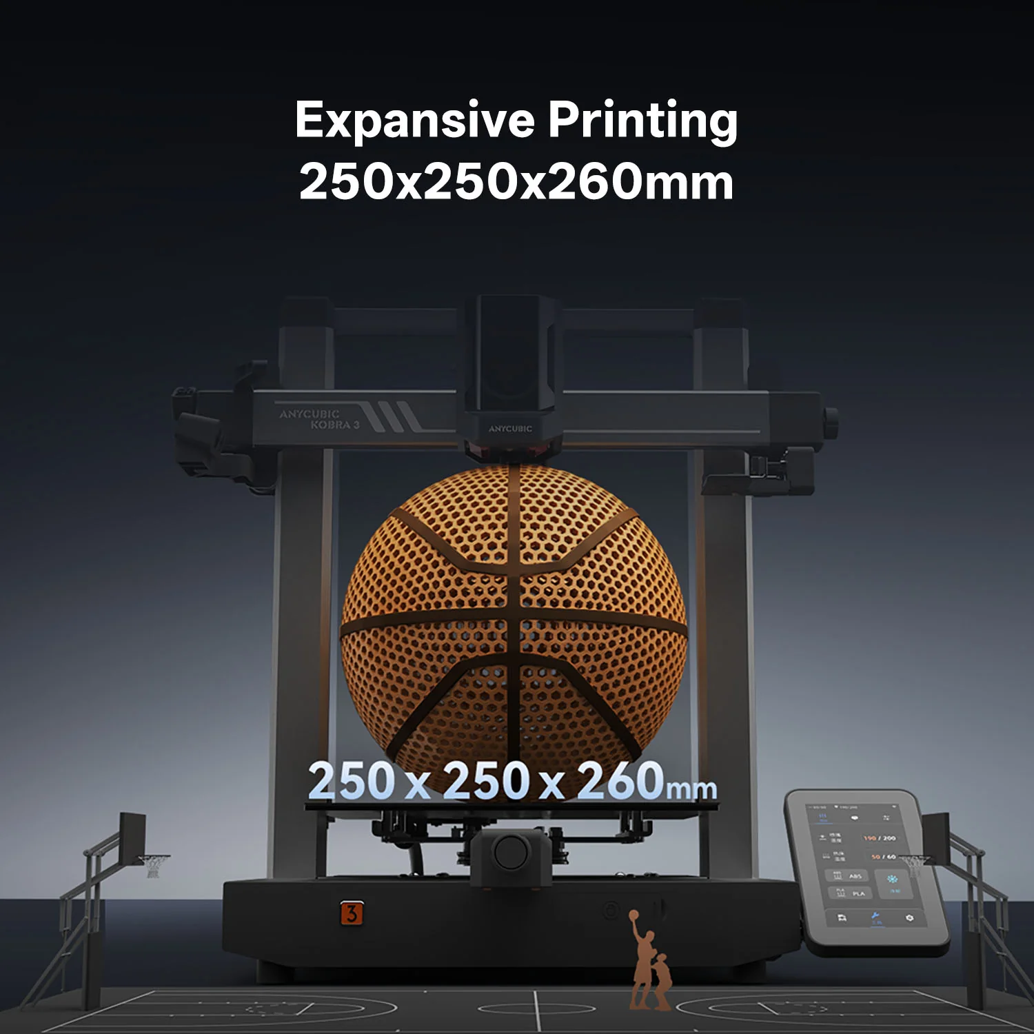 3D-принтер Anycubic Kobra 3 Combo