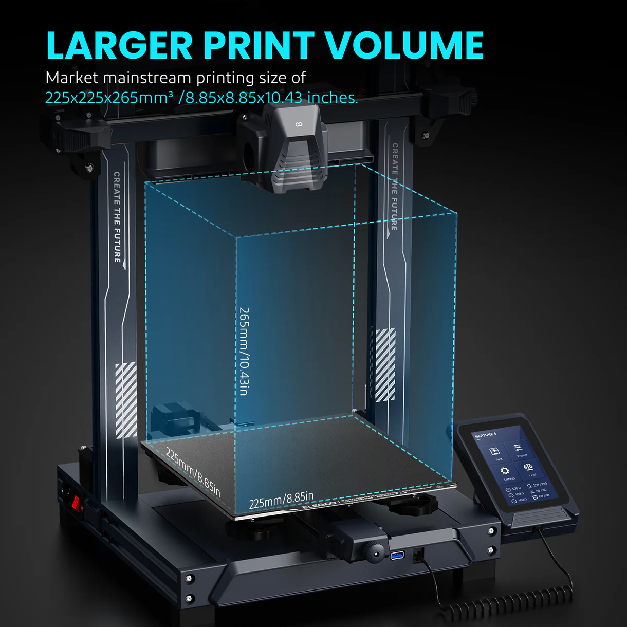 3D-принтер Elegoo Neptune 4 (50.201.012300)