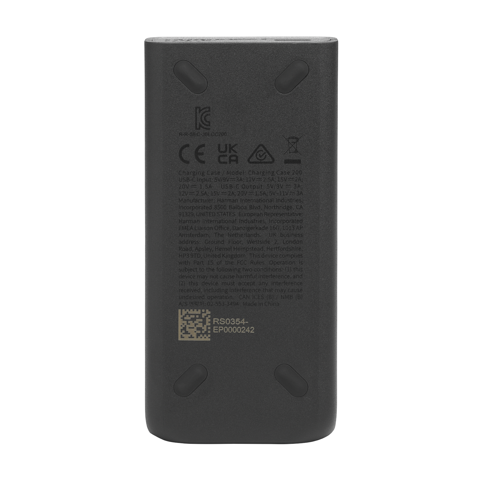 Акумулятор з док-станцією JBL Battery 200 with Charging Case для Club 120/Encore 2/Encore Essential 2 (JBLBATT200CHRGCASE)