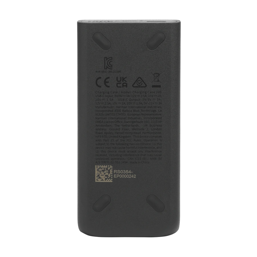 Акумулятор з док-станцією JBL Battery 200 with Charging Case для Club 120/Encore 2/Encore Essential 2 (JBLBATT200CHRGCASE)